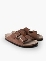 Erkek Terlik HAWAII G106020 Genuins Velour Terra