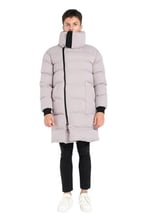 Erkek Uzun Şişme Su ve Rüzgar Geçirmez Kaban Mont | Waterproof -20°C'ye Kadar Dayanıklı Polyester Mont - MM-134