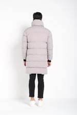 Erkek Uzun Şişme Su ve Rüzgar Geçirmez Kaban Mont | Waterproof -20°C'ye Kadar Dayanıklı Polyester Mont - MM-134