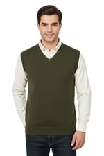 Erkek V Yaka Süveter Çelik Örgü Regular Kalıp BGL-ST04839 - Bedenler: M, L, XL, XXL