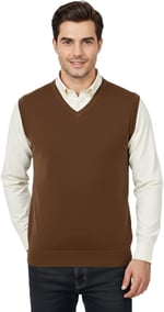 Erkek V Yaka Süveter Çelik Örgü Regular Kalıp BGL-ST04839 - Bedenler: M, L, XL, XXL