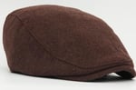 Erkek Yün Flat Cap Kasket Peaky Blinders Şapka