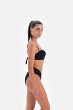 Eros Kadın 3155Bk Straplez Kaplı Bikini, Örme
