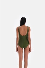 EROS Sabit askılı Leopar baskılı Mayo 24SW85014EDB Mayo Kadın
