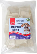Esca Food Beyaz Deri Cips 400 Gram Köpek Ödül Maması