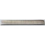 Esnek Yaylı Saat Kordonu Yaylı Metal Kordon 22mm Parlak Krom Esne