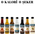 Esperado 7 Li Ekonomik Kahve & Kokteyl Şurup Seti - Şekersiz - 7 Adet X 250 ml