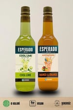 ESPERADO ŞEKERSİZ (SUGAR FREE) Cool Lime - Mango&portakal Konsantre Şurup 1 5 2 Adet X 750 ml