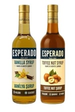 ESPERADO Şekersiz (SUGAR FREE) Vanilya - Toffnut Aromalı Kahve Şurubu - 750 ml X 2 Ad.