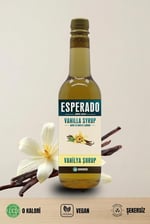 ESPERADO Şekersiz (Sugar Free) Vanilyalı Aromalı Kahve & Kokteyl Şurubu - 750 ml-
