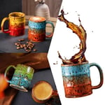 Espresso Bardakları,5oz Espresso Bardak Seti 6 El Yapımı Fırın Sırlı Seramik Espresso Bardakları, Mükemmel Sanat ve İşlevsellik Karışımı Küçük Kahve Fincanları Mini Kahve Fincanları.