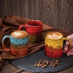 Espresso Bardakları,5oz Espresso Bardak Seti 6 El Yapımı Fırın Sırlı Seramik Espresso Bardakları, Mükemmel Sanat ve İşlevsellik Karışımı Küçük Kahve Fincanları Mini Kahve Fincanları.