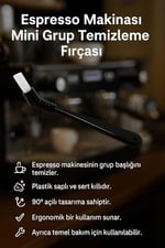 Espresso Makinası Mini Grup Temizleme Fırçası cin365