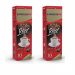 ESPRESSOMM® RED KAPSÜL KAHVE (20 ADET) - Tchibo Kapsül Kahve Makineleri ile Uyumlu