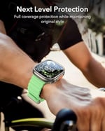 ESR Apple Watch Ultra 3/Ultra 2/Ultra için Ekran Koruyucu ile Ultra Kılıf 49mm (2025) Askeri Sınıf Koruma, Alüminyum Alaşımlı Kılıf 2 Paket Armorit Cam Koruyucu Seti, Orijinal Kal, Titanyum | Ekran Ko
