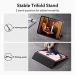 ESR iPad A16 için 11./10. Nesil Kapak (2025/2022, 10.9 inç), Kullanışlı Manyetik Kılıf, İki Yönlü Trifold Stand, Hafif Koruma, Otomatik Uyku/Uyanma, İpeksi Pürüzsüz Kapak, Ribaund Serisi, Siyah