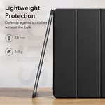 ESR iPad A16 için 11./10. Nesil Kapak (2025/2022, 10.9 inç), Kullanışlı Manyetik Kılıf, İki Yönlü Trifold Stand, Hafif Koruma, Otomatik Uyku/Uyanma, İpeksi Pürüzsüz Kapak, Ribaund Serisi, Siyah