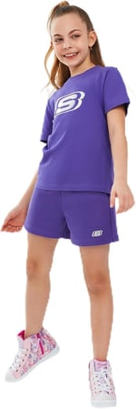 Essential G 3 inch Short Girls Gs Mor Şort