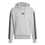 Essentials 3-Stripes French Terry Erkek Gri Günlük Stil Sweatshirt JD1871