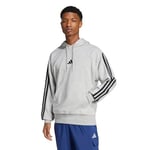 Essentials 3-Stripes French Terry Erkek Gri Günlük Stil Sweatshirt JD1871