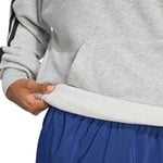 Essentials 3-Stripes French Terry Erkek Gri Günlük Stil Sweatshirt JD1871