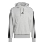 Essentials 3-Stripes French Terry Erkek Gri Günlük Stil Sweatshirt JD1871