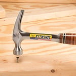 Estwing - E16S Straight Claw Çekiç - Deri Sap 16 ons - ESTE16S