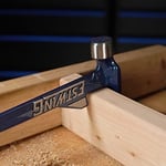 Estwing E6-24TM 40,6 cm, 24 G, frezelenmiş darbe yüzeyi, çekiç vinil çekiç, darbeye dayanıklı, saplı