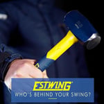 ESTWING Sure Strike Delme/Çatlak Çekiç - Fiberglas Saplı ve Kaymaz Minder Kavramalı 1,4 kg Kızak - MRF3LB