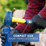 ESTWING Sure Strike Delme/Çatlak Çekiç - Fiberglas Saplı ve Kaymaz Minder Kavramalı 1,4 kg Kızak - MRF3LB
