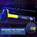 ESTWING Sure Strike Delme/Çatlak Çekiç - Fiberglas Saplı ve Kaymaz Minder Kavramalı 1,4 kg Kızak - MRF3LB