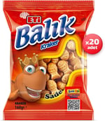 Eti Balık Kraker 160 g x 20 Adet