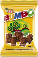 Eti Bumbo Portakal Aromalı Kakaolu Bisküvi 42 g x 24 Adet