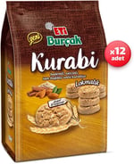 Eti Burçak Kurabi Torba Bademli 150 g x 12 Adet