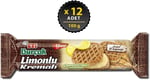 Eti Burçak Limonlu Kremalı Yulaflı Bisküvi 100 g x 12 Adet