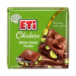Eti Çikolata Antep Fıstıklı Kare Çikolata 60 g x 6 Adet