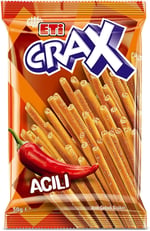 Eti Crax Acılı Çubuk Kraker 50 g x 20 Adet