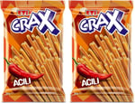 Eti Crax Acılı Çubuk Kraker 50 g x 20 Adet