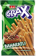 Eti Crax Baharatlı Çubuk Kraker 50 g x 20 Adet