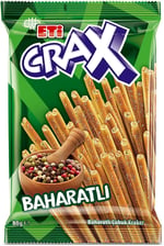 Eti Crax Baharatlı Çubuk Kraker 80 g x 17 Adet
