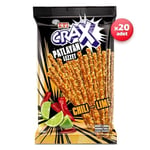 Eti Crax Patlayan Lezzet Chili Lime Çubuk Kraker 50 g x 20 Adet