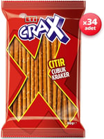 Eti Crax Sade Çubuk Kraker 40 g x 34 Adet