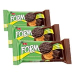 Eti Form Çikolata Kaplı Lifli Bisküvi 50 g 3lü paket