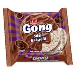 Eti Gong Sütlü Çikolata Kaplamalı Pirinç Patlağı 30 g x 24 Adet