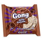 Eti Gong Sütlü Çikolata Kaplamalı Pirinç Patlağı 30 g x 24 Adet