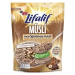 Eti Lifalif İnce Öğütülmüş Yulaflı Fındıklı, Kakao Çekirdekli, Kakaolu Müsli 250 g