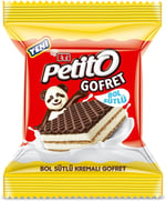 Eti Petito Bol Sütlü Kremalı Sade Kakaolu Gofret 26 g x 24 Adet