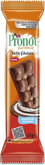 Eti Pronot Glutensiz Sütlü Çikolata 35 g