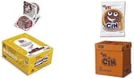 Eti Puf Kakaolu Bisküvi 18 g x 48 Adet ve Eti Cin Portakallı Bisküvi 25 g x 36 Adet