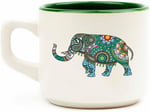 Etnik Fil Beyaz Venüs Kupa - Hediyelik Kupa Fincan Mug